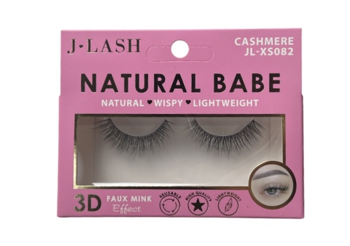 1.99 CASHMERE NATURAL BABE 3D FAUX MINK LASHES 